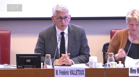 Frédéric Valletoux (Horizons) à l'Assemblée nationale, lundi 5 juin 2023